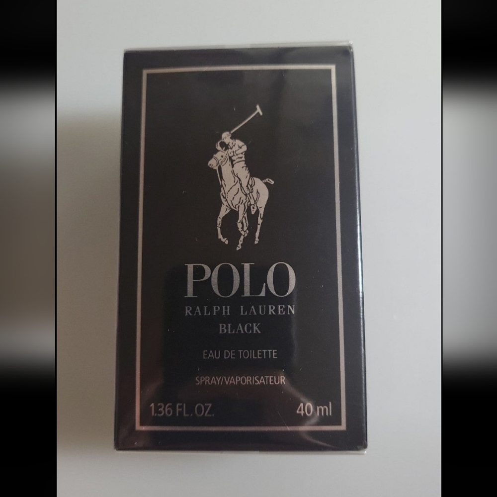 Polo Black Ralph Lauren Eau De Toilette Spray 1.36 OZ